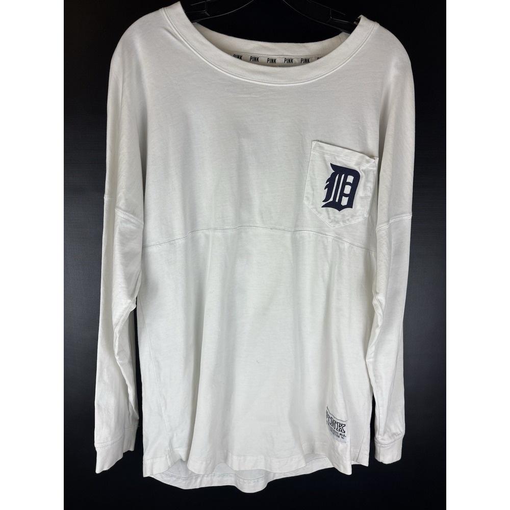 PINK Victoria's‎ Secret White Long Sleeve Size M